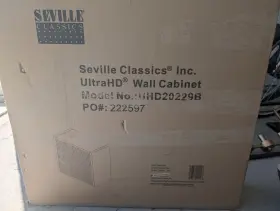 UHD20229B SEVILLE CLASSICS Wall Storage Cabinet