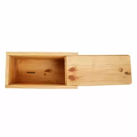 12650-1 SHEFFIELD Standard Pine Craft Box Moose Design #3