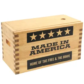 12650-7 SHEFFIELD Standard Pine Craft Box Brave Design