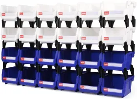 LSK1310 SHINEYAPLUS Stackable Organizer Pack Bins Wall