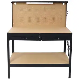445013998921 SIAVONCE Steel Workbench Tool Storage Bench Tab
