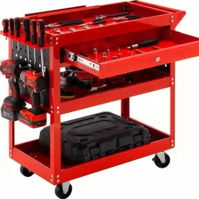 629721758474 SILVEL Tier Rolling Tool Utility Wheels