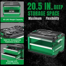 025141114553 SK Modular Stackable Storage Tool Box Steel #3