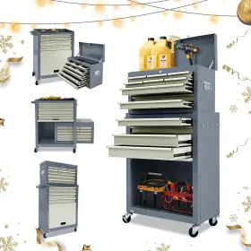 WL01 SONLMIK Drawers Rolling Tool Chest Wheels
