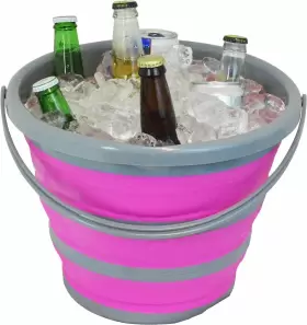 SH-10186 SOUTHERN HOMEWARES Deluxe Silicone Gallon Pink #2