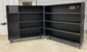CB603065 SOUTHWIRE Greenlee Jobox Fold Tool Cabinet Jobsite