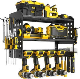 445015880873 SPACECARE Power Tool Organizer Drill Holder Wall 445015880873 SPACECARE Power Tool Organizer Drill Holder Wall