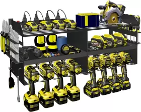 313052845865 SPACLEAR Power Tool Organizer Charging Station