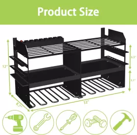 692758324431 SPACLEAR Power Tool Organizer Charging Station #3