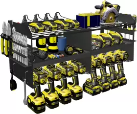 692758324431 SPACLEAR Power Tool Organizer Charging Station