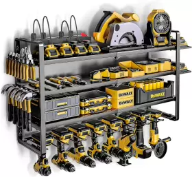 445015277208 SPAMPUR Power Tool Organizer Charging Station
