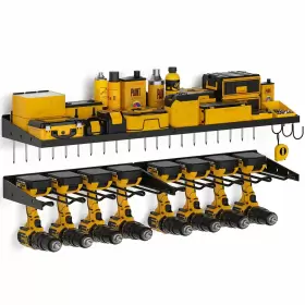 605182537964 SPAMPUR Power Tool Organizer Charging Station