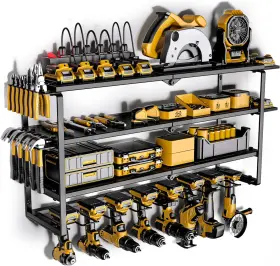 711181227345 SPAMPUR Power Tool Organizer Charging Station