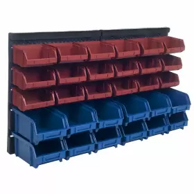 192055482556 STALWART Storage Wall Mount Organizer Bins
