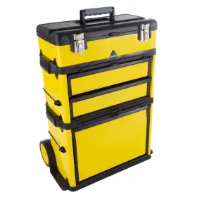 196220010780 STALWART Tool Box Wheels Stackable Organizer Com
