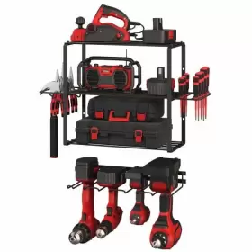 197315060758 STALWART Power Tool Organizer Garage Shelving
