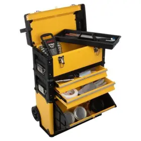 197315960508 STALWART Rolling Tool Box Wheels Stackable