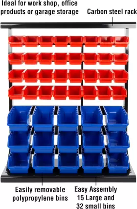 696232351753 STALWART Tool Organizer Wall Mountable Container #2
