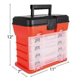 732454001165 STALWART Storage Tool Box Multipurpose Organizer #2