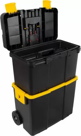75-3042 STALWART Rolling Tool Box Storage Wheels Stackable