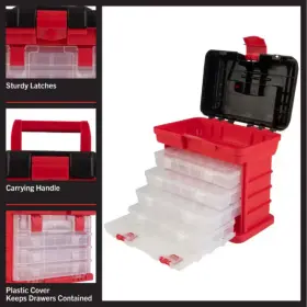75-TS2000 STALWART Tool Storage Box Organizer Trays #3