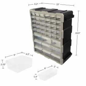 75-TS2006 STALWART Tool Organizer Tabletop Wall Container #3