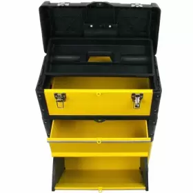 844296063765 STALWART Tool Box Wheels Stackable Chest Craft #3