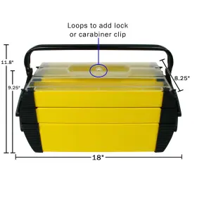 886511718463 STALWART Tool Box Storage Compartments Crafting #3