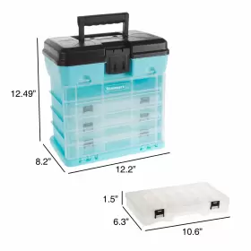 HW2200006 STALWART Tool Storage Organizer Utility Box Light #2