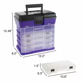 HW2200007 STALWART Storage Tool Drawers Fish Tackle Beads #2
