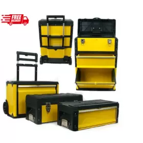 HW2200034 STALWART Rolling Tool Box Steel