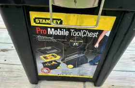 033026R STANLEY Pro Mobile Rolling Tool Chest Box Great #2