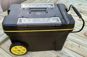 033026R STANLEY Pro Mobile Rolling Tool Chest Box Great #3