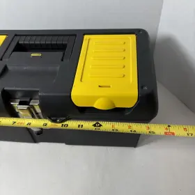 1100143 STANLEY Toolbox Tool Box Single Latch Lock Trays #3