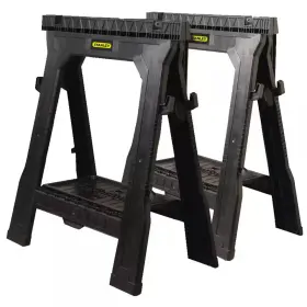 445036218297 STANLEY Folding Sawhorse Pack Saw Horse Tray Set