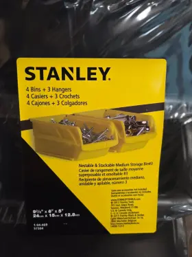 57304 STANLEY Storage Bins Wall Hangers
