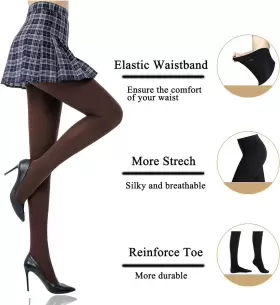 STST18613 STANLEY Womens Control Elastic Opaque Pantyhose #2
