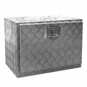 96019-H1 STARK USA Bed Tool Box Storage Diamond Plate