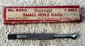 829C STARRETT Hole Gage #3