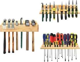 696565878972 STEPSTALL Pack Tool Storage Wooden Screwdriver