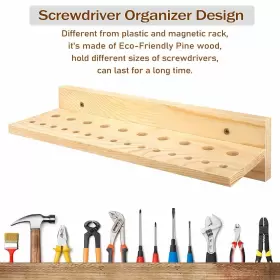 788482922316 STEPSTALL Pack Tool Storage Wooden Screwdriver #2