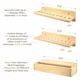 788482922316 STEPSTALL Pack Tool Storage Wooden Screwdriver #3