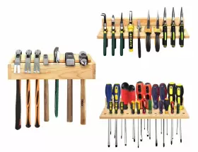 788482922316 STEPSTALL Pack Tool Storage Wooden Screwdriver