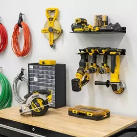 850037170371 STOREYOURBOARD Power Tool Organizer Drills Shelf #3