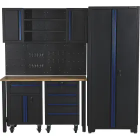 5721712 STRONGWAY Steel Garage Storage Drawers Pegboard