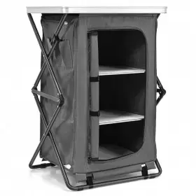 SGFT88296 SUGIFT Folding Pop Up Cupboard Camping Storage