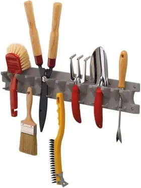 V713 SUNCAST Wall Garage Garden Tool Organizer Smart