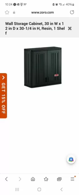 BMC3000 SUNCAST Wall Cabinet #2