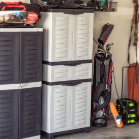 SUP-295 SUNNYDAZE Garage Storage Cabinet Shelves Tool Fre #2