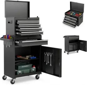 SU-35688NEW SUPERBUY Goplus Rolling Tool Chest Drawers